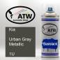 Preview: Kia, Urban Gray Metallic, 1U: 400ml Sprühdose, von ATW Autoteile West.